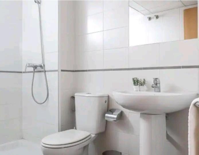Apartamento Con Patio Y Piscina Cerca De Sevilla La Algaba Bagian luar foto