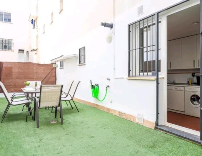 Apartamento Con Patio Y Piscina Cerca De Sevilla La Algaba Bagian luar foto
